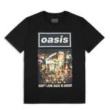 Live '25 Don't Look Back In Anger Cover T-Shirt Black