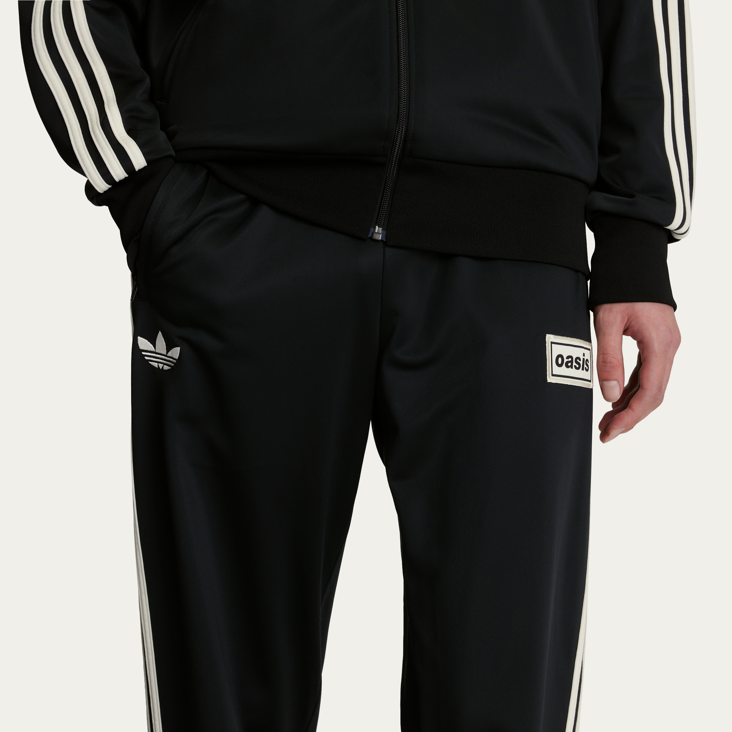 Live '25 adidas Firebird Track Pants Black