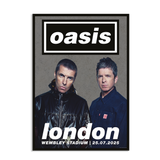 Live '25 London Event Lithographic Poster