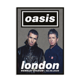 Live '25 London Event Lithographic Poster
