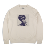 Live '25 Noel Embroidered Portrait Sweatshirt Cream
