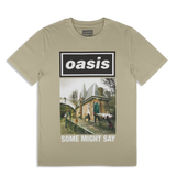 Live '25 Some Might Say Cover T-Shirt Stone