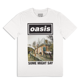 Live '25 Some Might Say Cover T-Shirt White