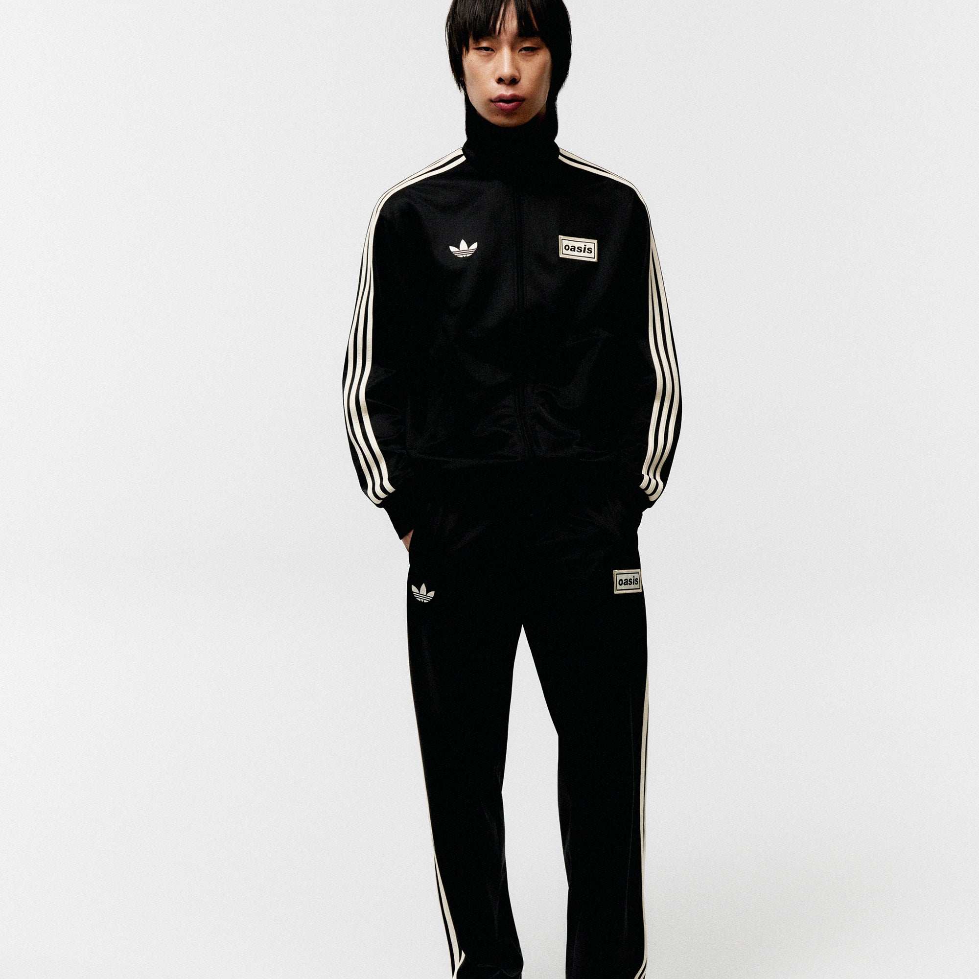 Live '25 adidas Firebird Track Pants Black