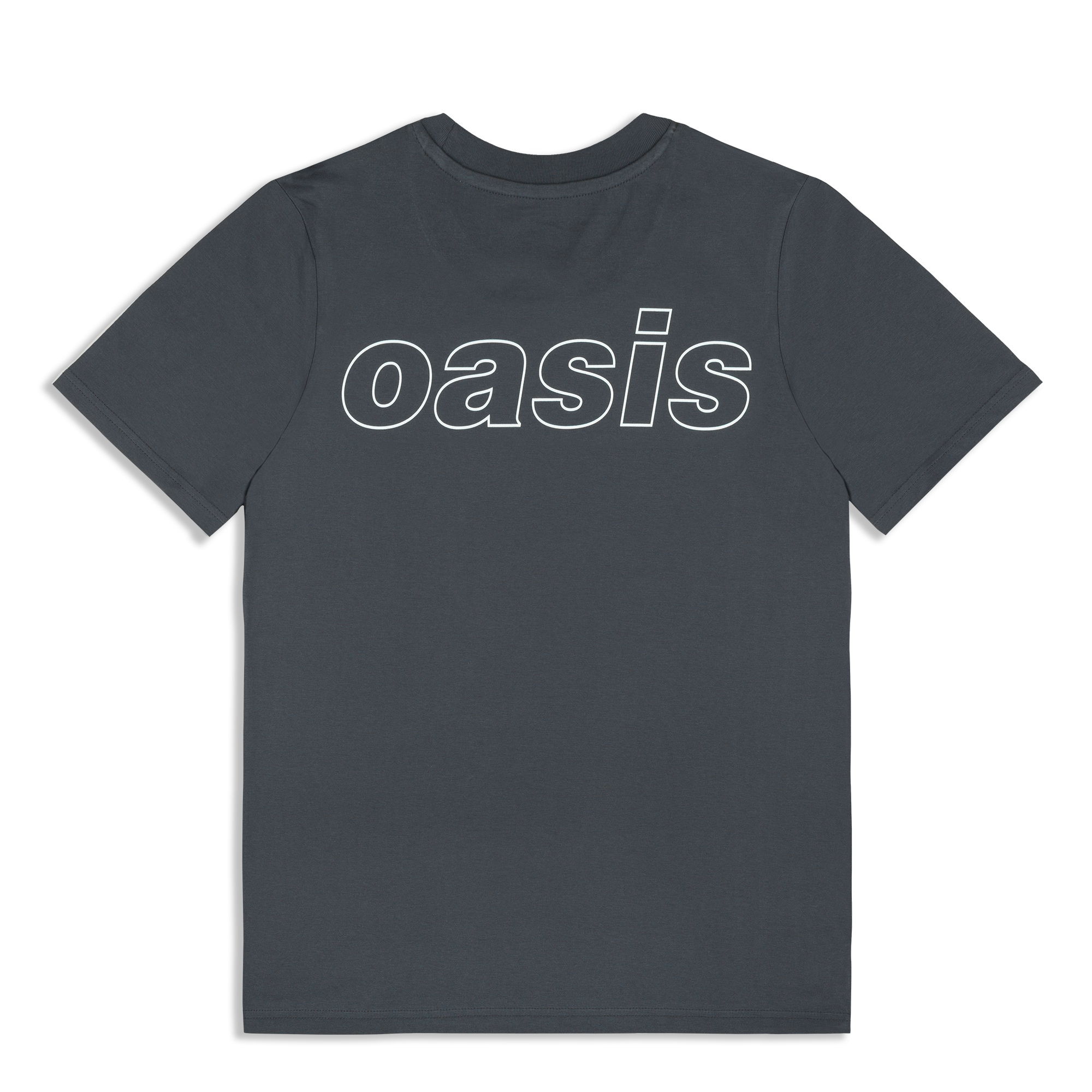 Live '25 Detroit Bus Photo T-Shirt Faded Black