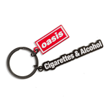 Live '25 Cigarettes & Alcohol Decca Logo Keyring