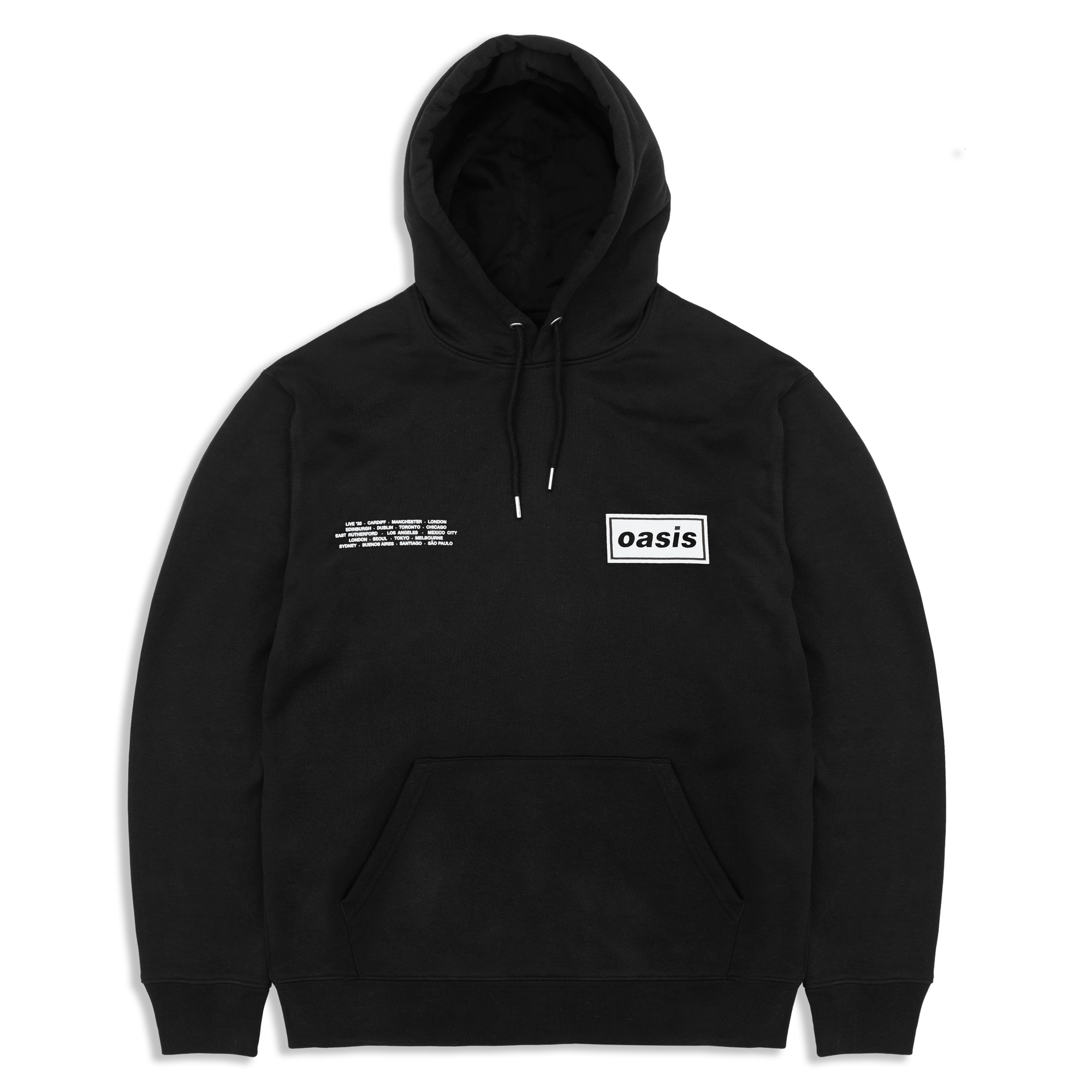 Live '25 Global Cities Logo Hoodie Black