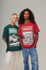 Live '25 Live Forever Cover T-Shirt Forest Green