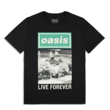 Live '25 Live Forever Cover T-Shirt Black