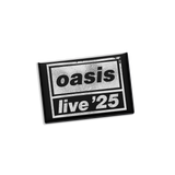 Live '25 Distressed Tour Logo Magnet Black
