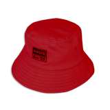 Live '25 Embroidered Logo Bucket Hat Red