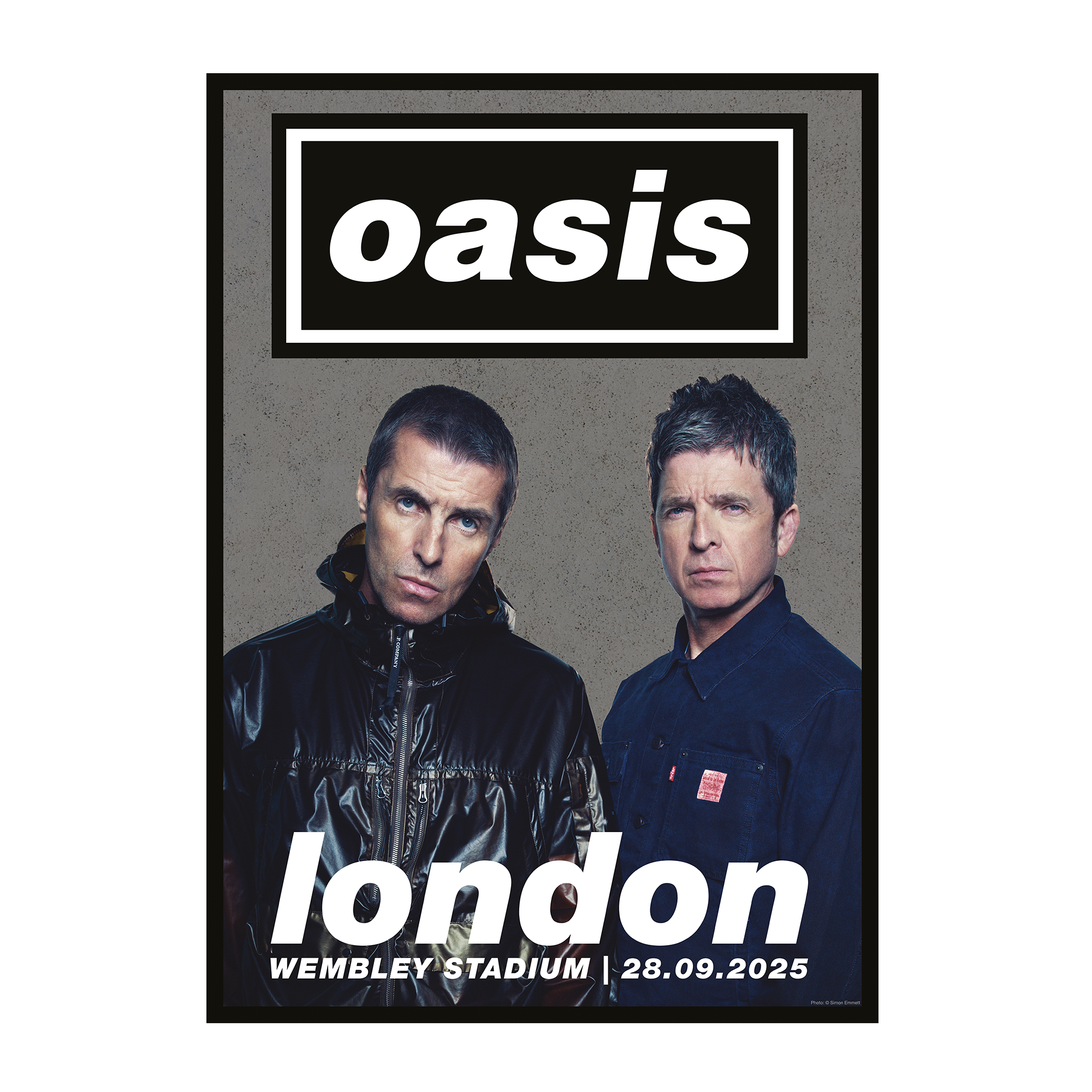 Live '25 London Event Lithographic Poster