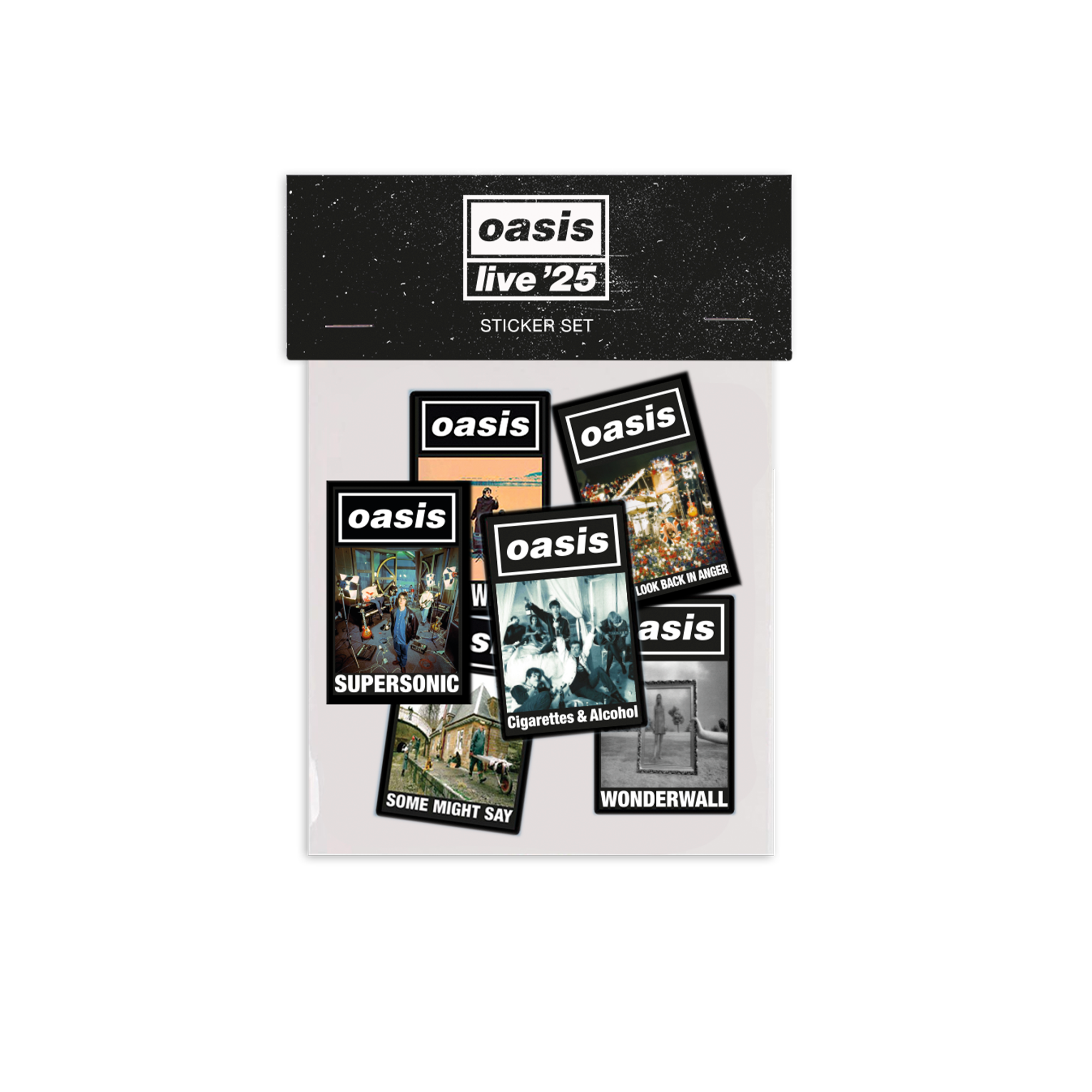 oasis live 25 ステッカー2枚、ツアーパンフレット Oasis live '25 ツアーパンフレット ステッカー&ショッパー付 ツアー