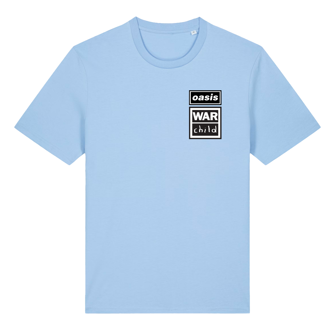 Live '25 War Child T-Shirt Light Blue
