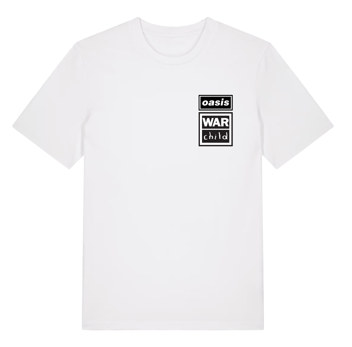 Live '25 War Child T-Shirt White