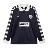 Live '25 adidas Long Sleeve Football Shirt Black/Cream White