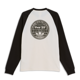 Live '25 adidas 3 Stripes Long Sleeve T-Shirt Cream/Black