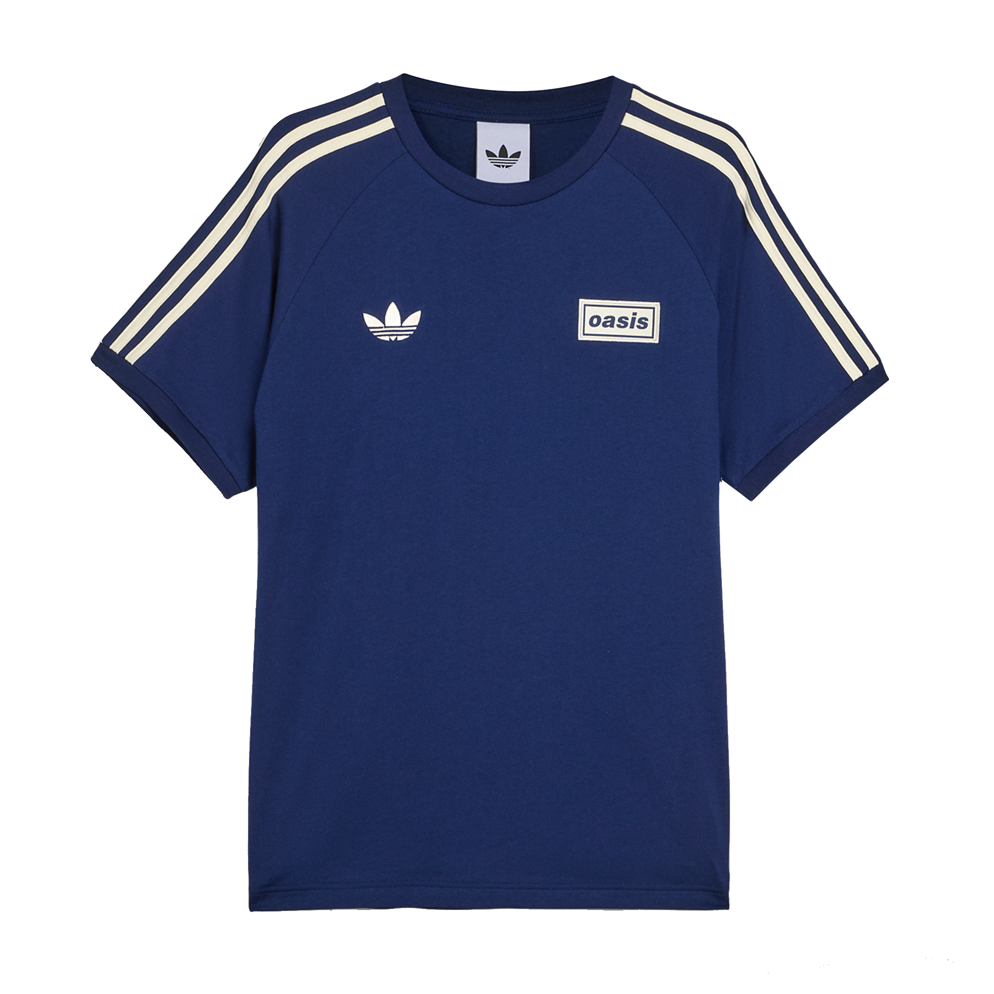 Live '25 adidas 3 Stripes T-Shirt Night Indigo/Cream White