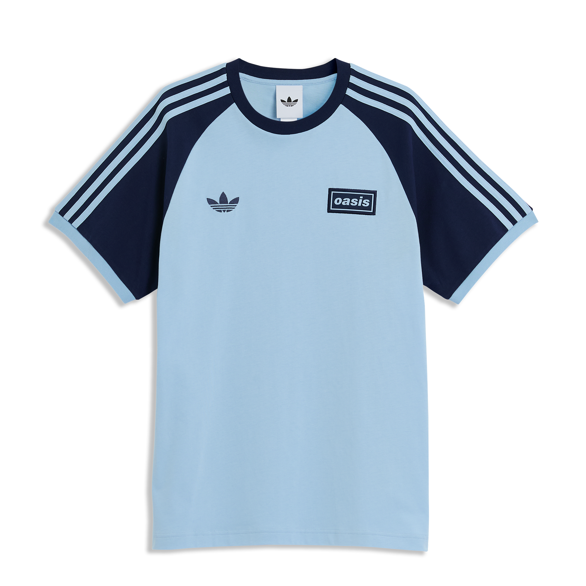 Live '25 adidas 3 Stripes T-Shirt Sky/Indigo