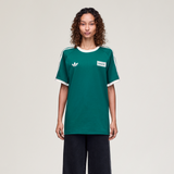Live '25 adidas 3 Stripes T-Shirt Collegiate Green/Cream White