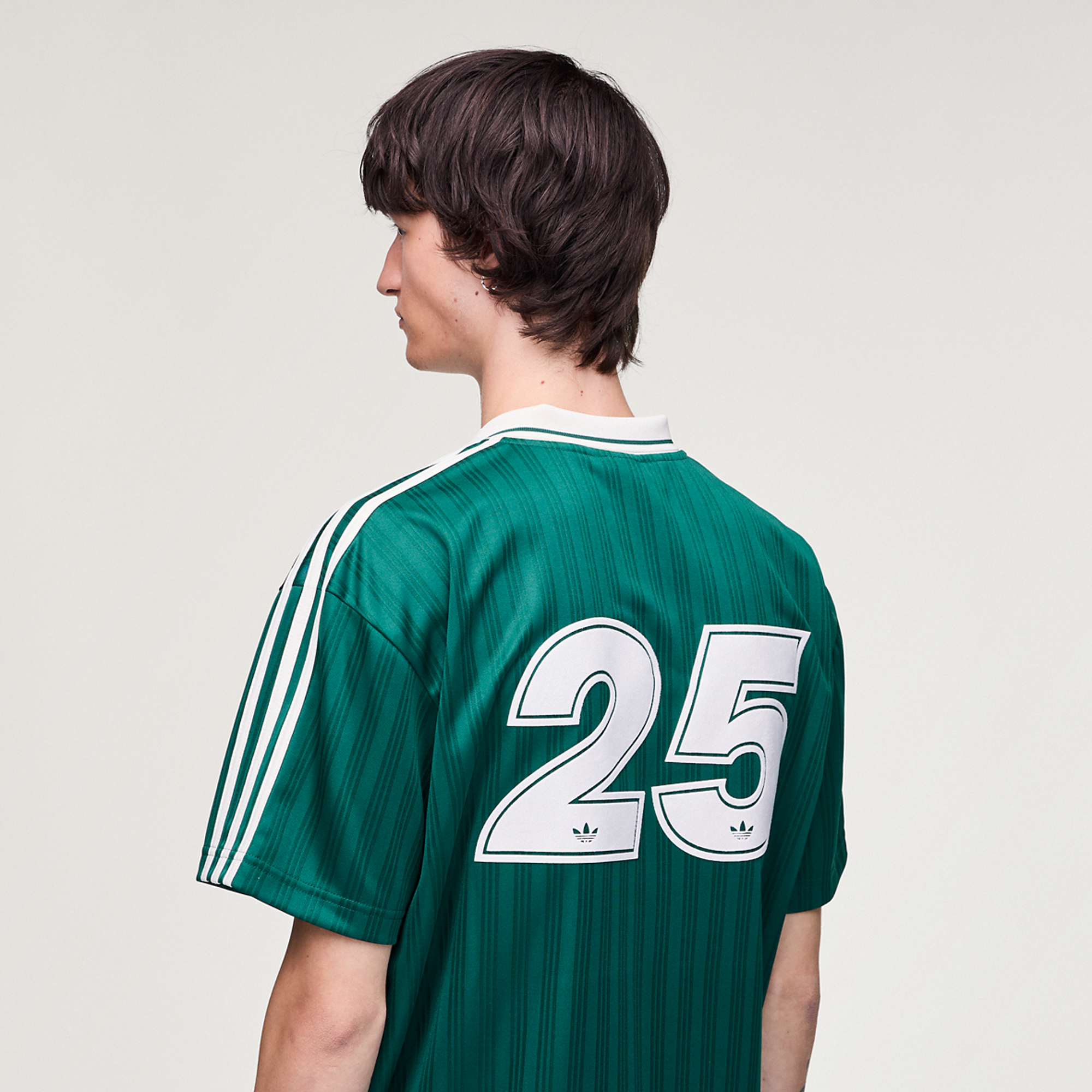 Live '25 adidas Football Shirt Collegiate Green/Cream White