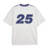 Live '25 adidas Football Shirt Cream White/Night Indigo