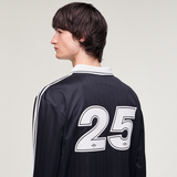 Live '25 adidas Long Sleeve Football Shirt Black/Cream White