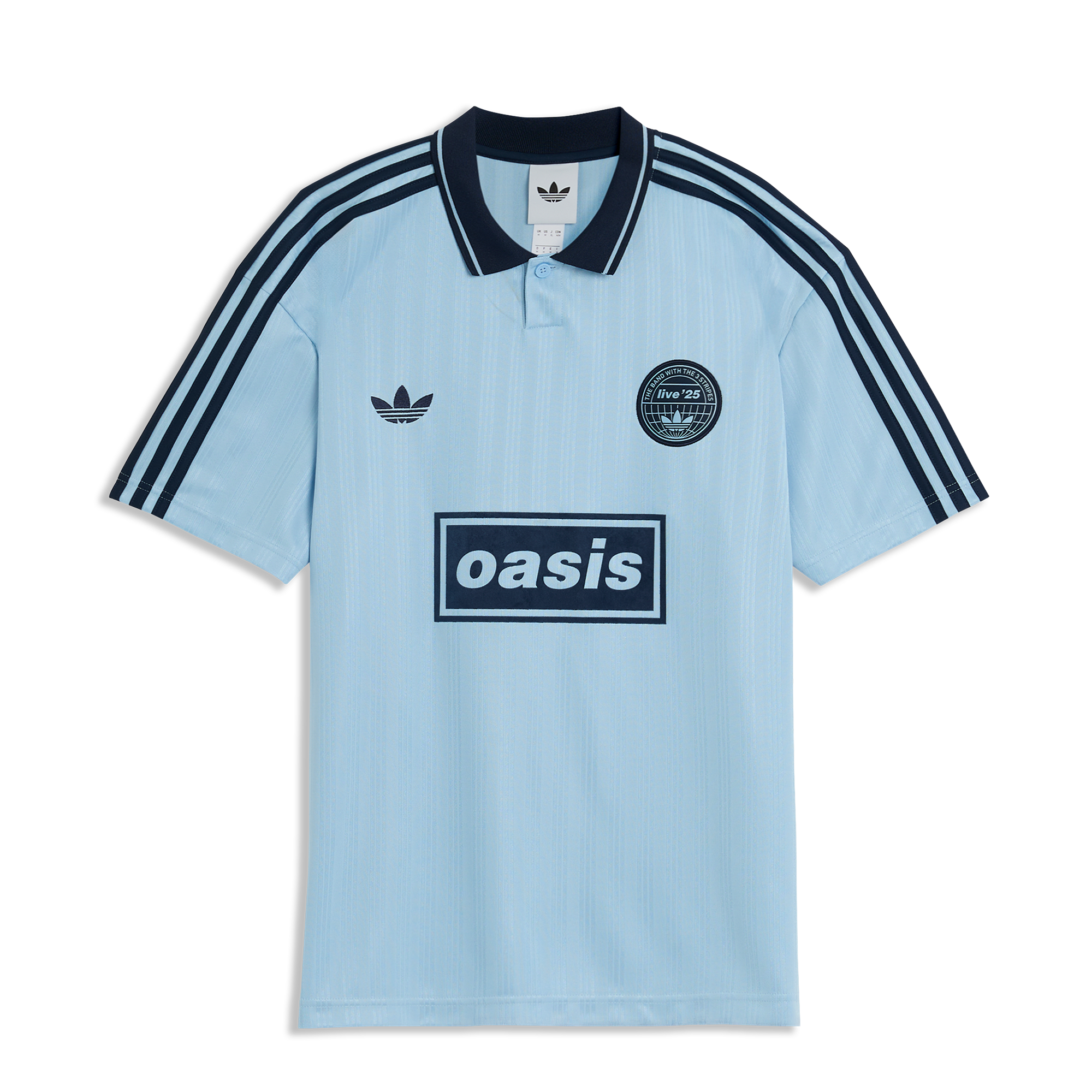 Live '25 adidas Football Shirt Sky Blue