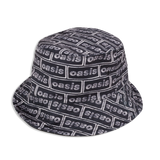 Logo Reversible Bucket Hat Black/White
