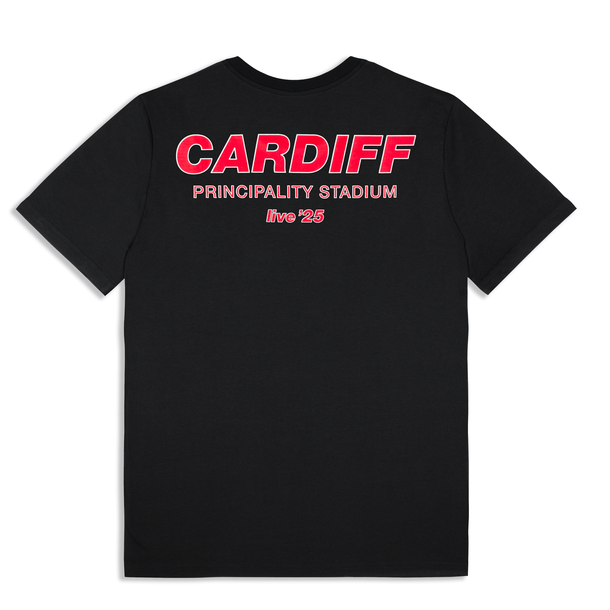 Live '25 Cardiff T-Shirt Black