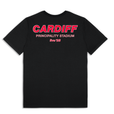 Live '25 Cardiff T-Shirt Black
