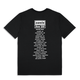 Collage Live '25 World Tour T-Shirt Black