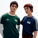 Live '25 adidas 3 Stripes T-Shirt Collegiate Green/Cream White