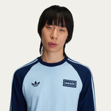 Live '25 adidas 3 Stripes Long Sleeve T-Shirt Sky/Indigo