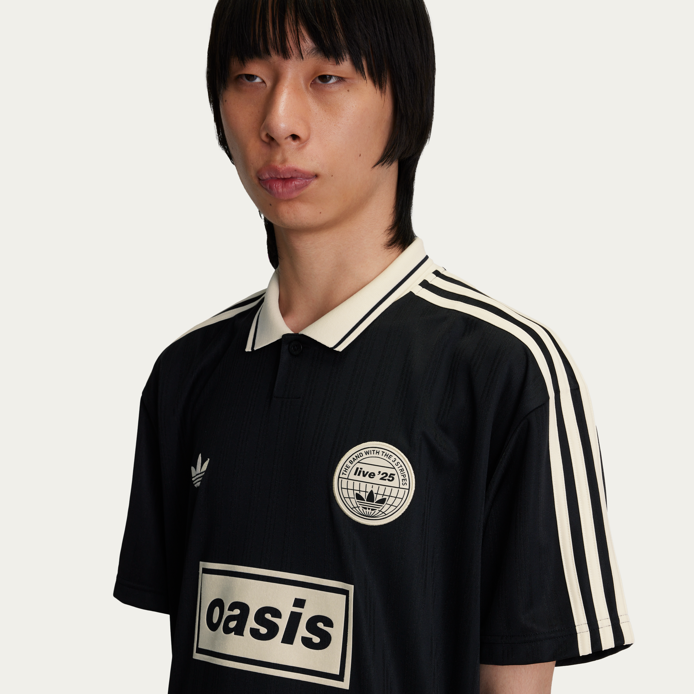 Live '25 adidas Football Shirt Black