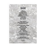 Live '25 Set List Poster