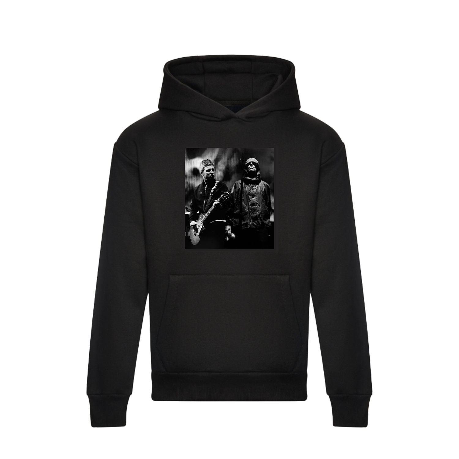 Live Photo Hoodie Black