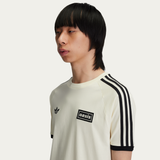 Live '25 adidas 3 Stripes T-Shirt Cream/Black