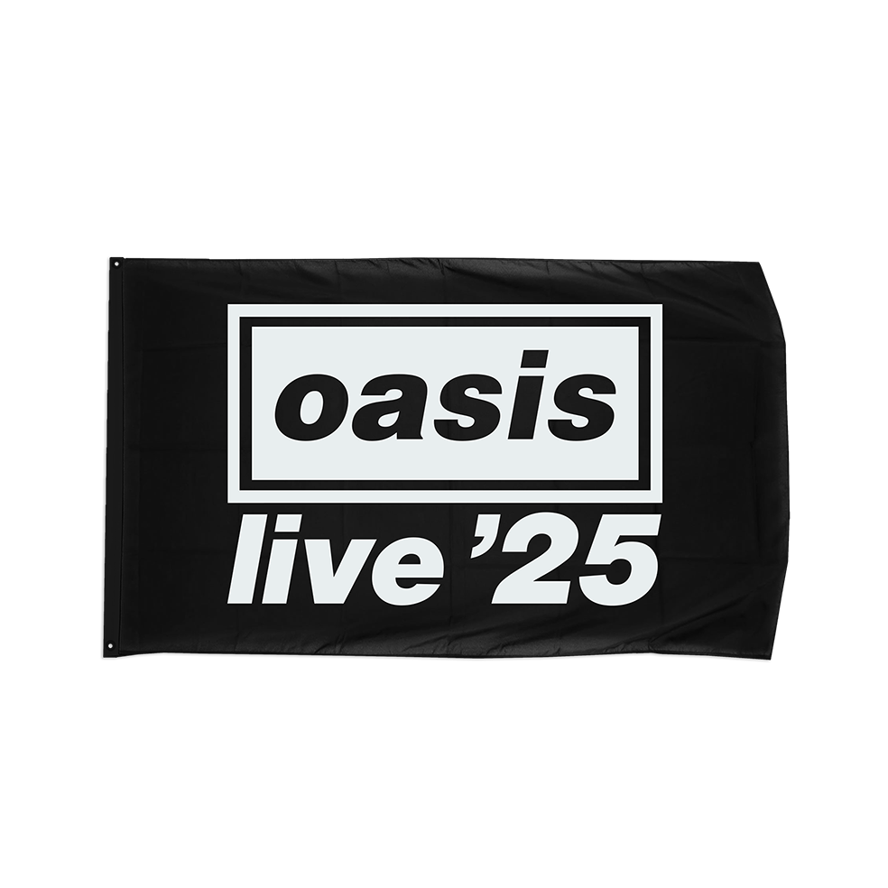 Live '25 Logo Flag – Oasis Live '25