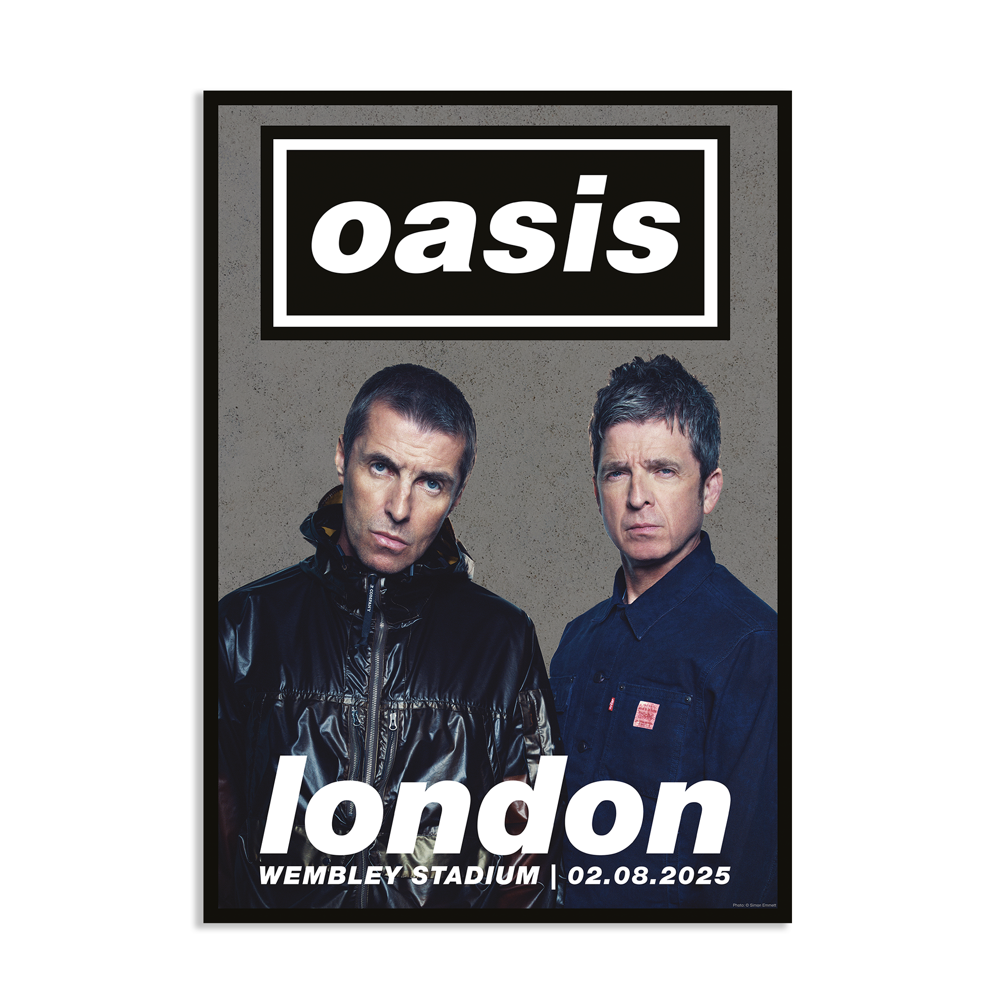Live '25 London Event Lithographic Poster