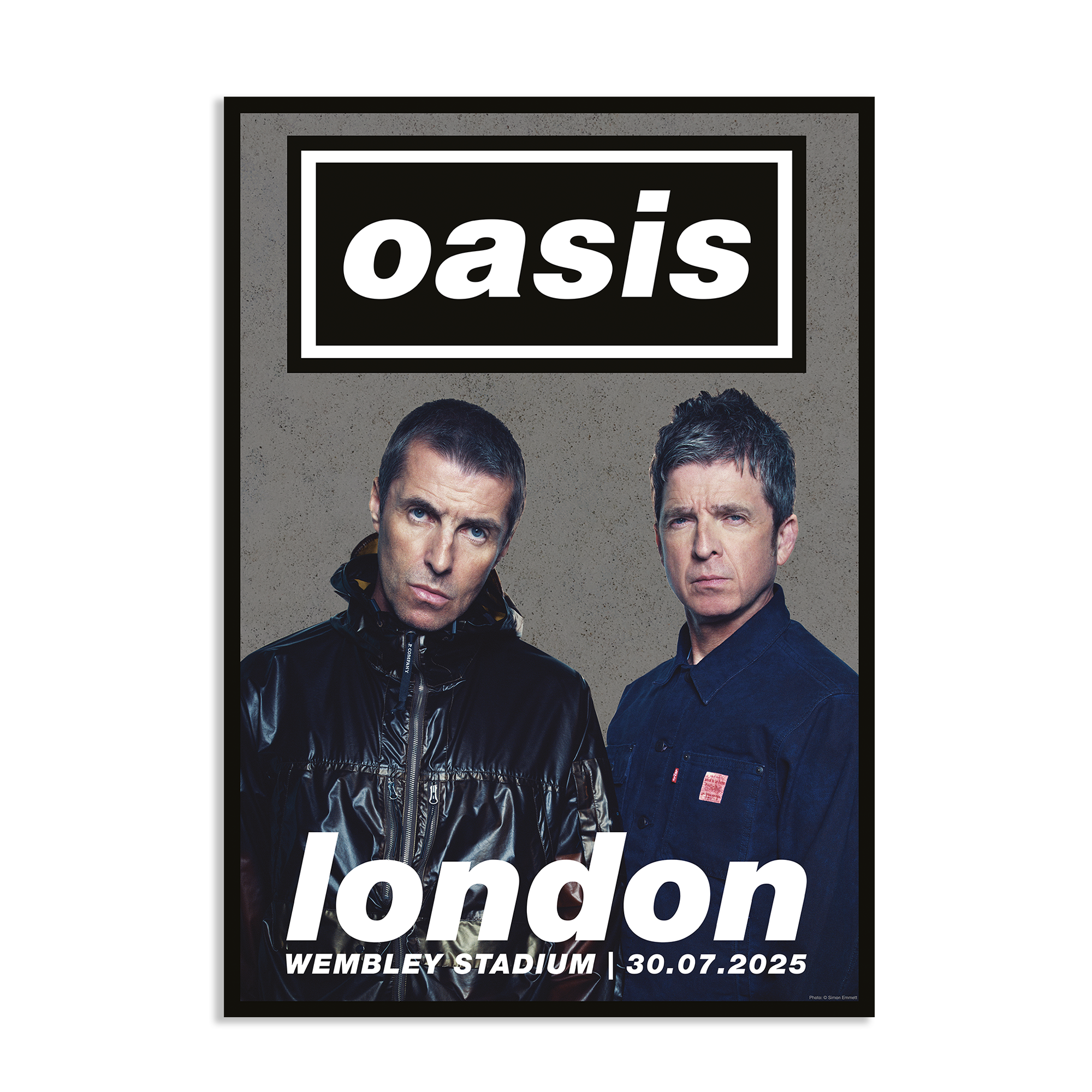 Live '25 London Event Lithographic Poster