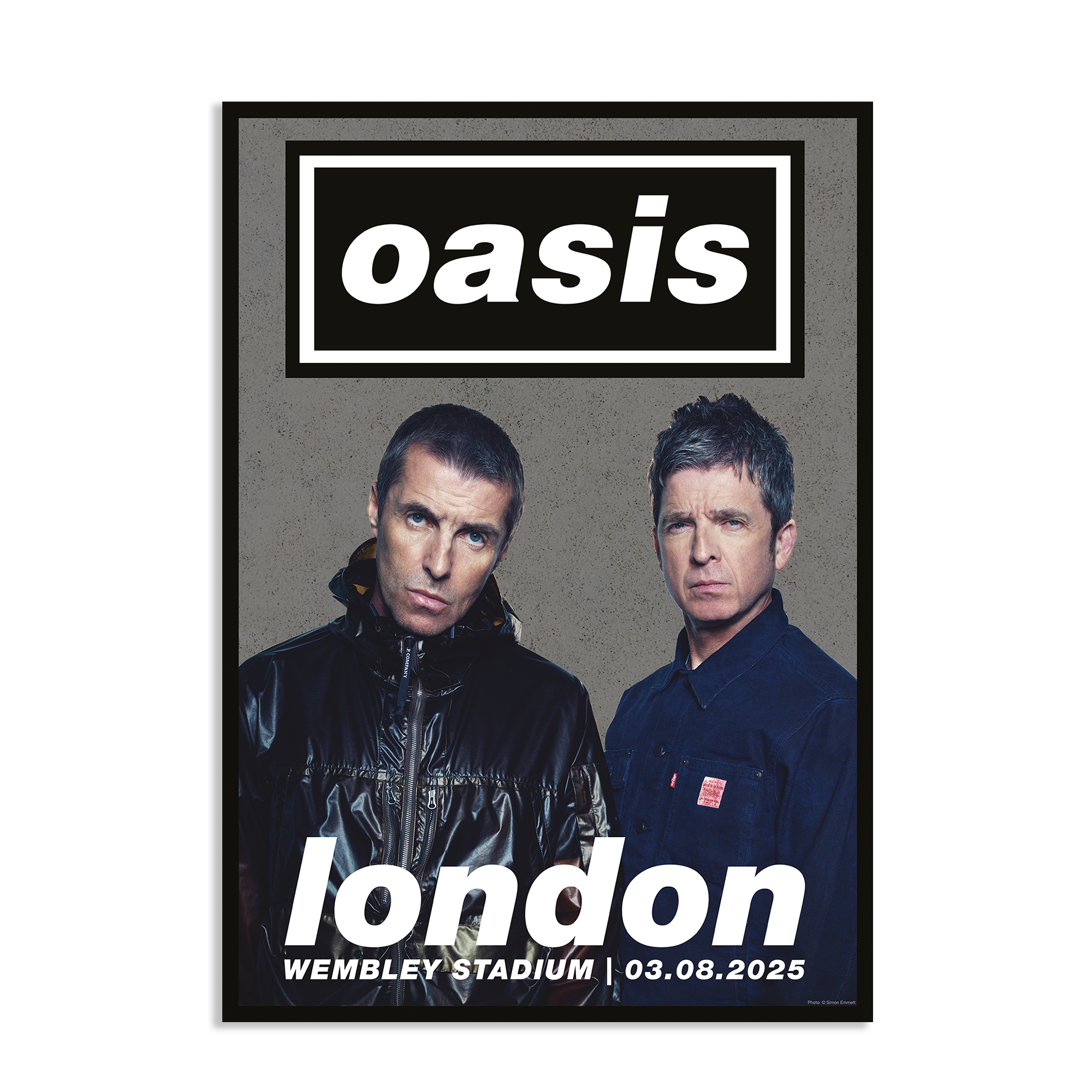 Live '25 London Event Lithographic Poster