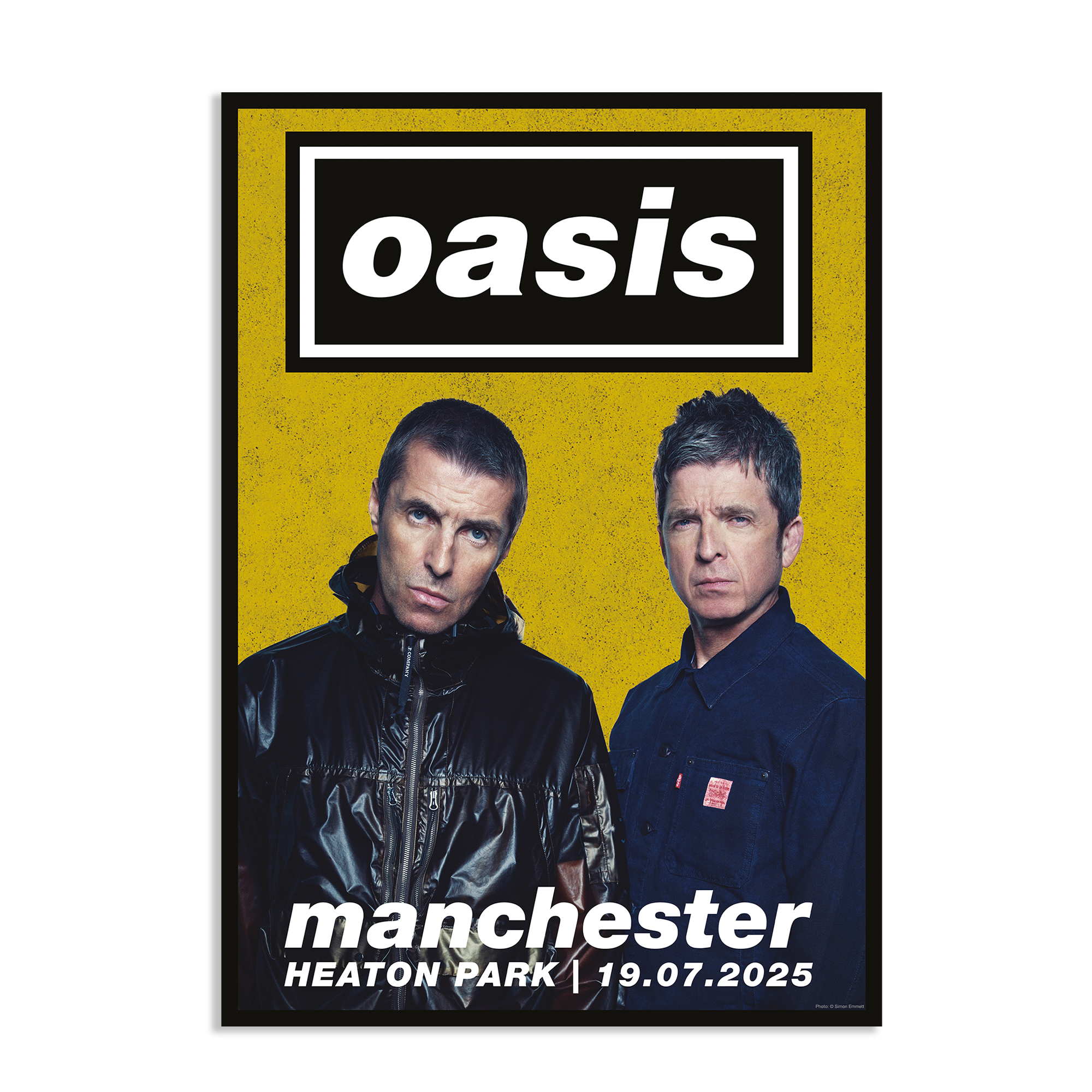 Live '25 Manchester Event Lithographic Poster – Oasis Live '25 Live '25 Manchester Event Lithographic Poster – Oasis Live '25