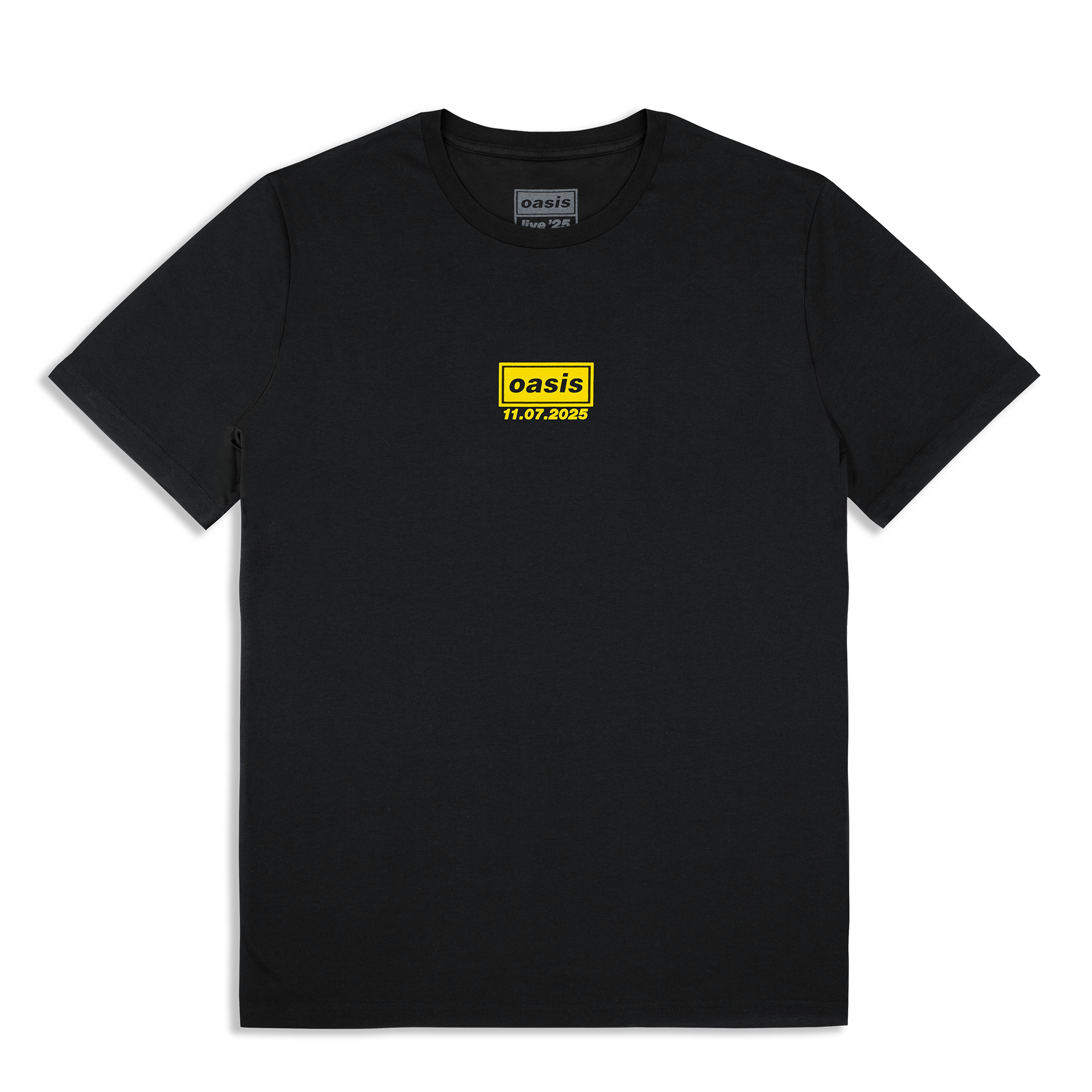 Oasis Live’25 公式Tシャツ Manchester Live '25 Manchester Event T-Shirt Black – Oasis Live '25