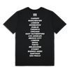 Live '25 Cut Out Photo Tour T-Shirt Black