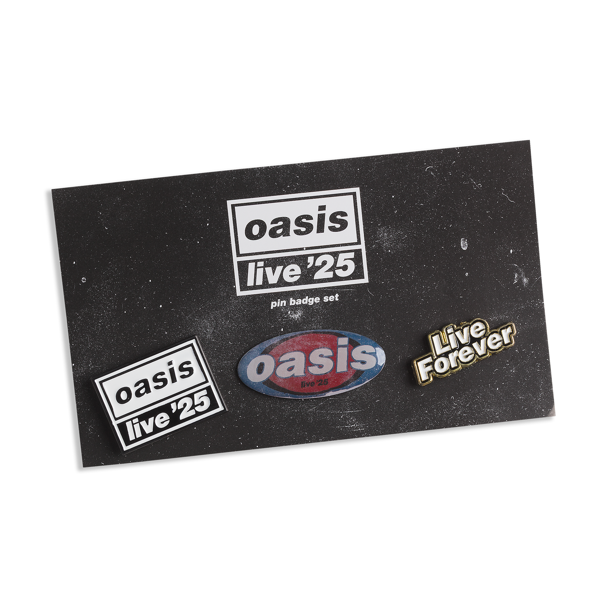 Live '25 Tour Pin Badge Set