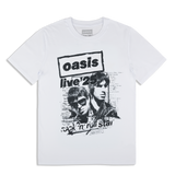 Live '25 Rock N Roll Star T-Shirt White