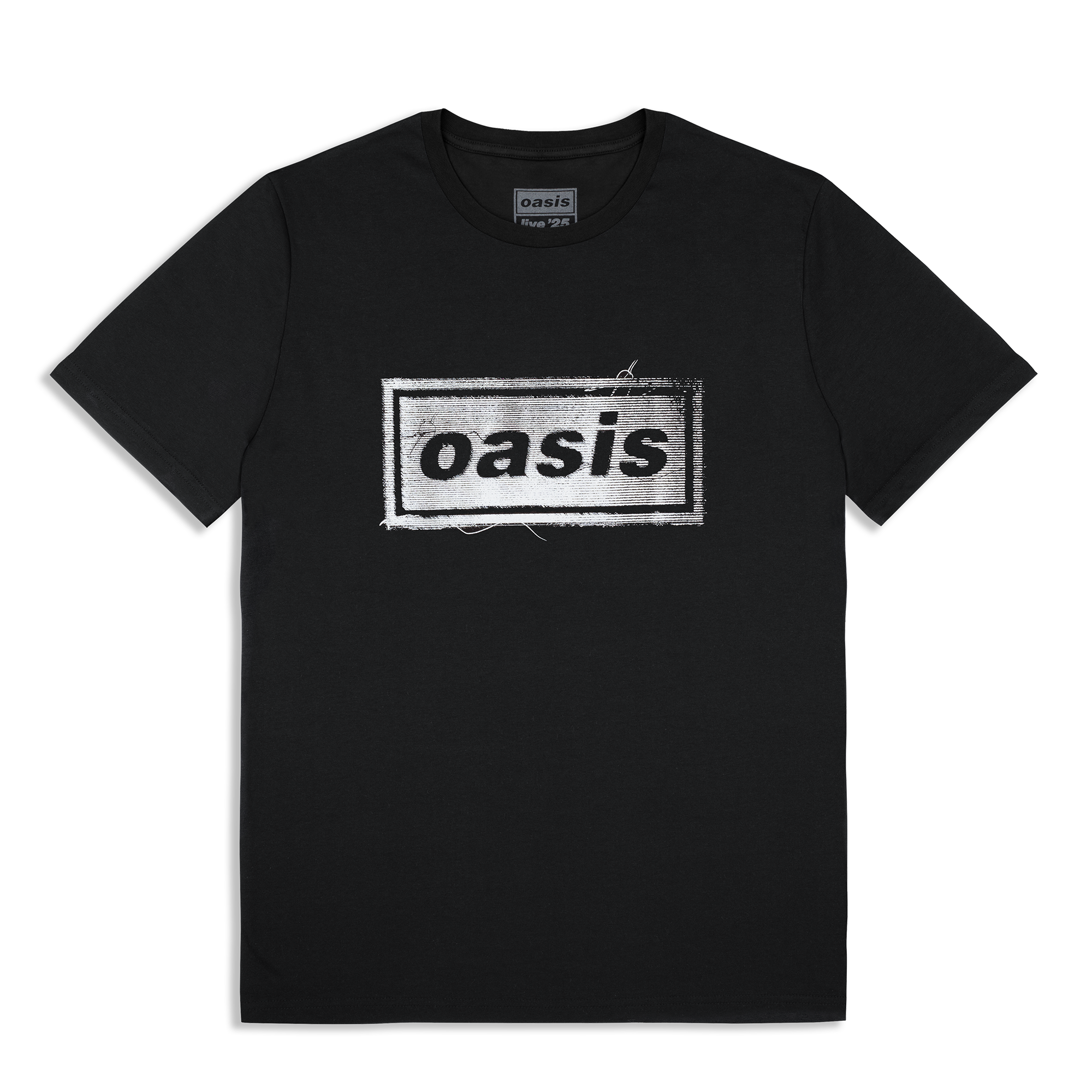 Live '25 Thread Logo T-Shirt Black – Oasis Live '25 Live '25 Thread Logo T-Shirt Black – Oasis Live '25