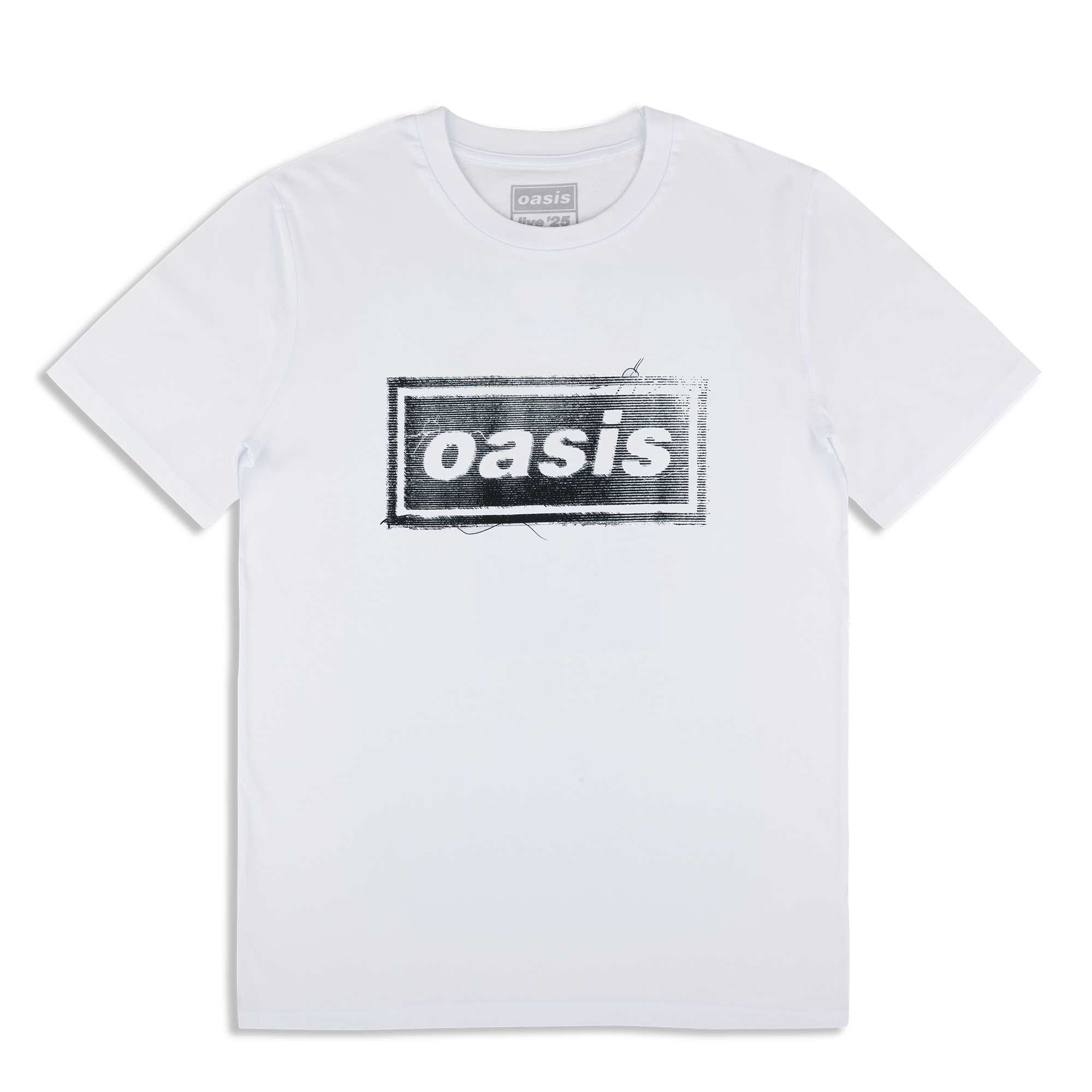 Live '25 Thread Logo T-Shirt White – Oasis Live '25 Live '25 Thread Logo T-Shirt White – Oasis Live '25