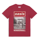 Live '25 Wonderwall Cover T-Shirt Maroon
